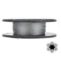 Трос оцинкований APRO 1,5мм DIN 3055 (6x7) бухта 200м