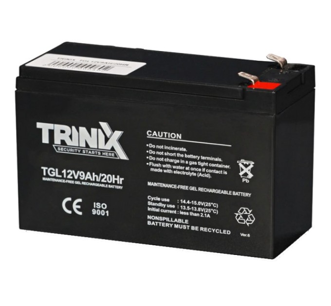 Акумуляторна батарея TRINIX GEL Super Charge TGL12V9Ah