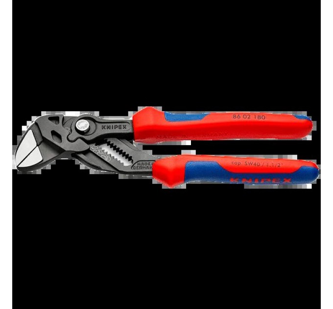 Кліщі переставні-гайковий ключ KNIPEX 86 02 180 купити.