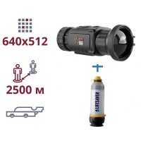 акція тепловізор та портативний очисник води AGM Rattler TC50-640 + LifeSaver Bottle
