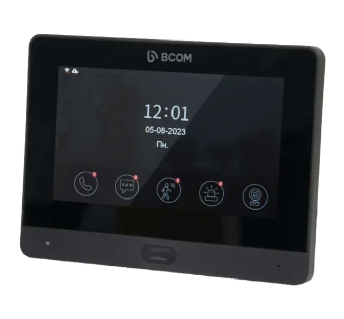 Відеодомофон BCOM BD-760FHD/T Black