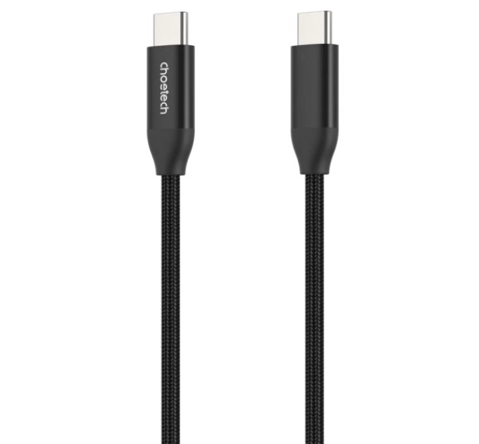 Кабель Choetech XCC-1035 1.2м Black USB-C to USB-C PD3.1 купити.