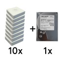 Комплект Hikvision DS-7108NI-Q1(D) 10 шт + DS20HKVS-VX1 купити.
