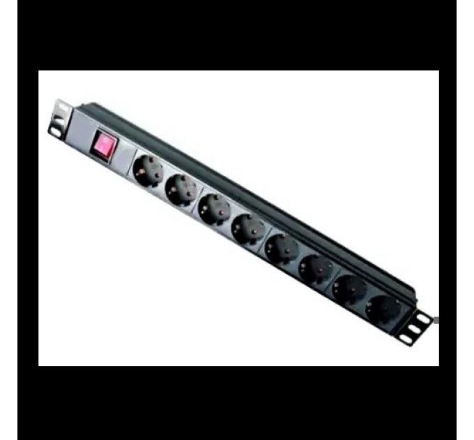 Фільтр 8 розеток без кабелю 19 '' з вимикачем Hypernet SPP8-WC купити.