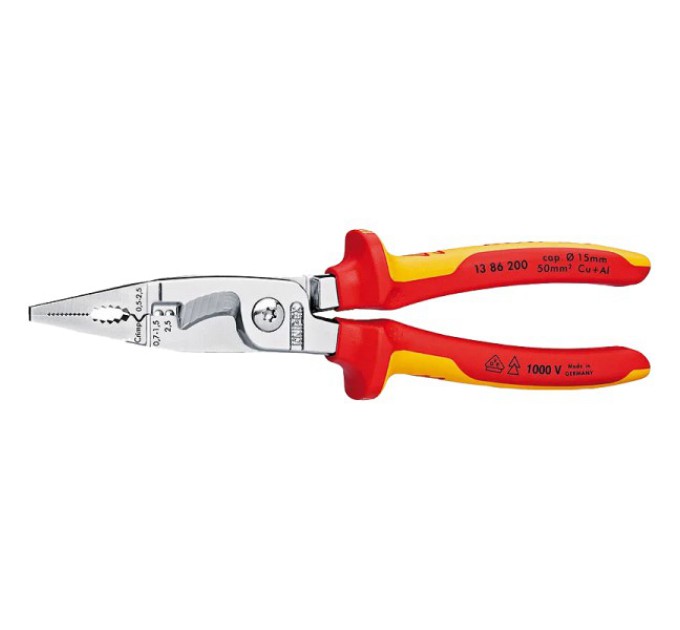 Багатофункціональні кліщі KNIPEX 13 86 200 купити.