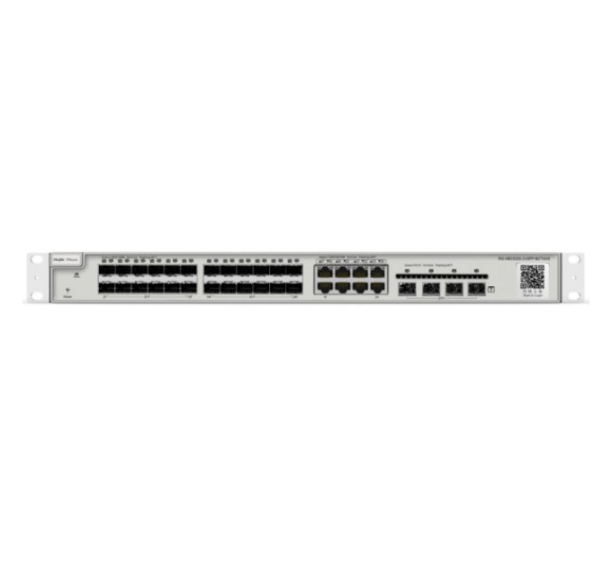 Комутатор 24 порти керований Ruijie Reyee RG-NBS5200-24SFP/8GT4XS L3 купити.