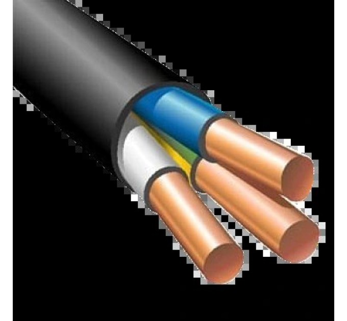 Кабель бухта 20 м ЗЗКМ ВВГнгд 3х6