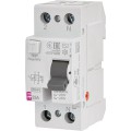 Реле диференційне (ПЗВ) ЕТІ 2р EFI6-P2 25/0,03 тип AC (6kA) купити.
