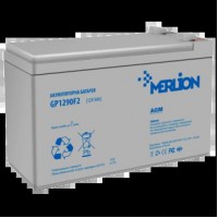 Свинцево-кислотна акумуляторна батарея MERLION GP1290F2 AGM 12В 9 А•ч