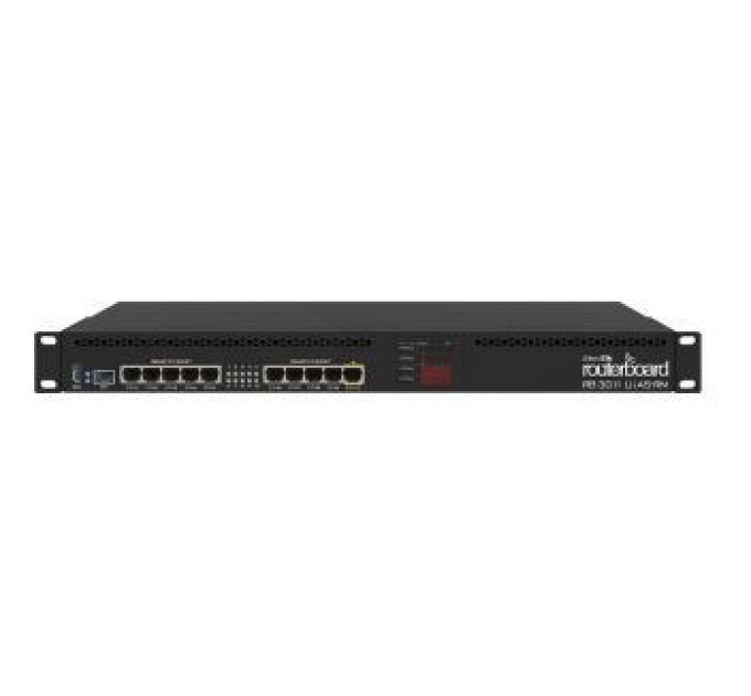 10-портовий маршрутизатор MikroTik RB3011UiAS-RM купити.