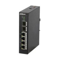 4-портовий керований POE комутатор Dahua DH-PFS4206-4P-120
