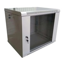 Шафа коммутаційна настінна 9U 600x600 розбірна  Hypernet WMNC66-9U-FLAT-AC