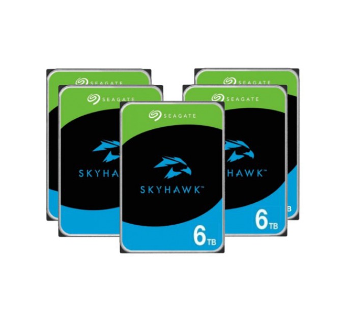 Жорсткий диск Seagate SkyHawk ST6000VX009 (комплект 20шт) купити.