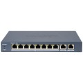 Комутатор 10 портів керований Hikvision DS-3E1310P-EI(B) PoE купити.