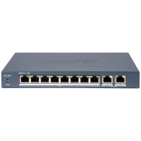 Комутатор 10 портів керований Hikvision DS-3E1310P-EI(B) PoE