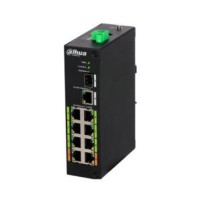 8-портовий ePoE комутатор Dahua DH-LR2110-8ET-120