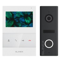 Комплект відеодомофону Slinex SQ-04 White + ML-17HR Graphite