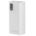 Повербанк TITANUM 728S 30000mAh 22.5W White купити.