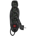 Мережевий подовжувач EMOS PC1425R 4 розетки 5 м купити.