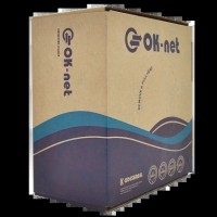 Кабель для зовн. робіт, з жилами живлення, 305 м OK-Net КПП-ВП (100) 4*2*0,51+2*0,75 мм2 (U/UTP-cat.5Е)