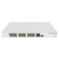 Комутатор 24 порти керований MikroTik CRS328-24P-4S+RM PoE купити.