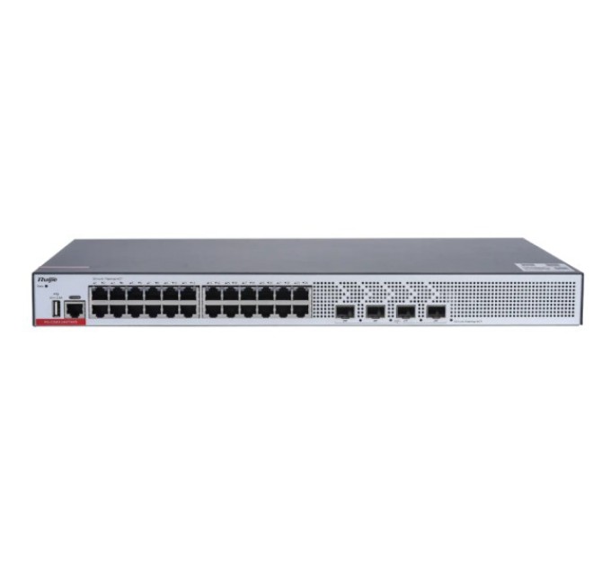 Комутатор 24 порти керований Ruijie RG-CS83-24GT4XS L3 купити.