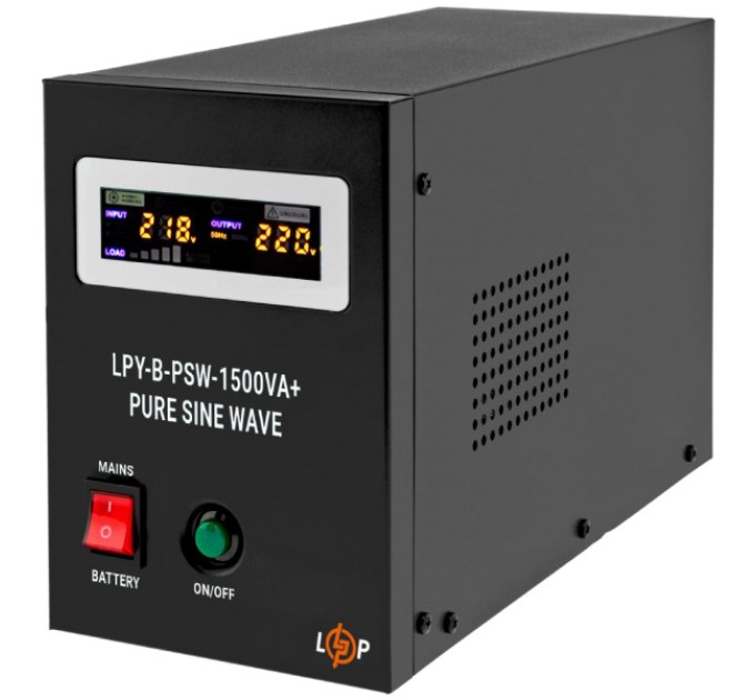 Джерело безперебійного живлення LogicPower LOGICPOWER LPY-B-PSW-1500VA+