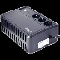 Джерело безперебійного живлення EnerGenie EG-UPS-3SDT600-01 600ВA аппроксимированная синусоида