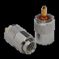 Роз'єм накрутка N-male UHF PL-259 на кабель RG-213 купити.