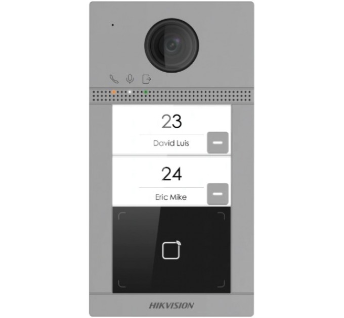 Виклична панель Hikvision DS-KV8213-WME1(C)/Flush Wi-Fi IP65, IK08 купити.