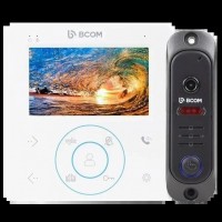 Комплект відеодомофона BCOM BD-480M White Kit