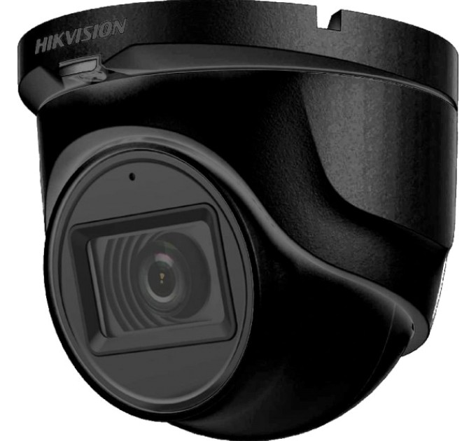 Turbo HD відеокамера Hikvision DS-2CE76H0T-ITMFS (Black)(AVINET) 5МП (2.8мм) с микрофоном купити.