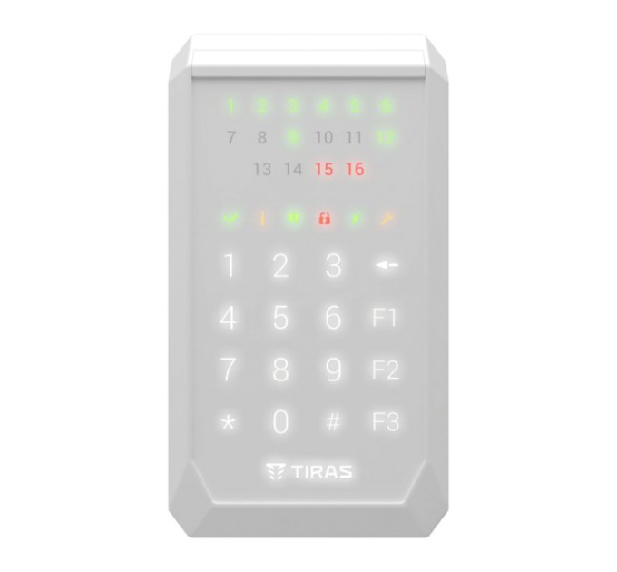 Клавіатура Тірас Tiras Tiras K-PAD16+(white) купити.