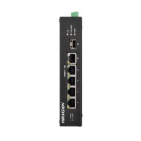 Комутатор 4 порти некерований Hikvision DS-3T0306HP-E/HS POE