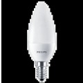 Лампочка 5W 500lm Philips Ecohome LED Candle E14 840B35