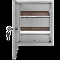 Шафа металева, під 24 мод., навісна, з замком E.NEXT e.mbox.stand.n.24.z