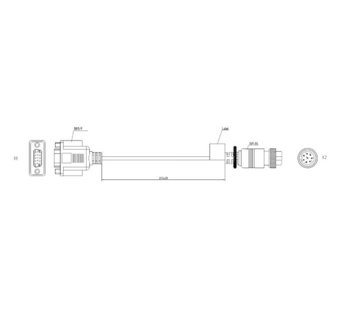 Кабель AE-MC9294-0.2(16M8A to DB15/F) купити.