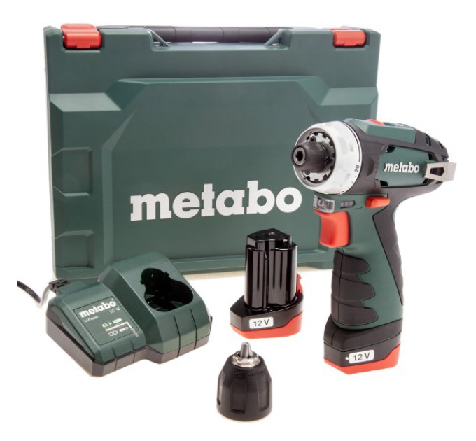 Акумуляторний дриль-шурупокрут Metabo PowerMaxx BS Basic (600984500)