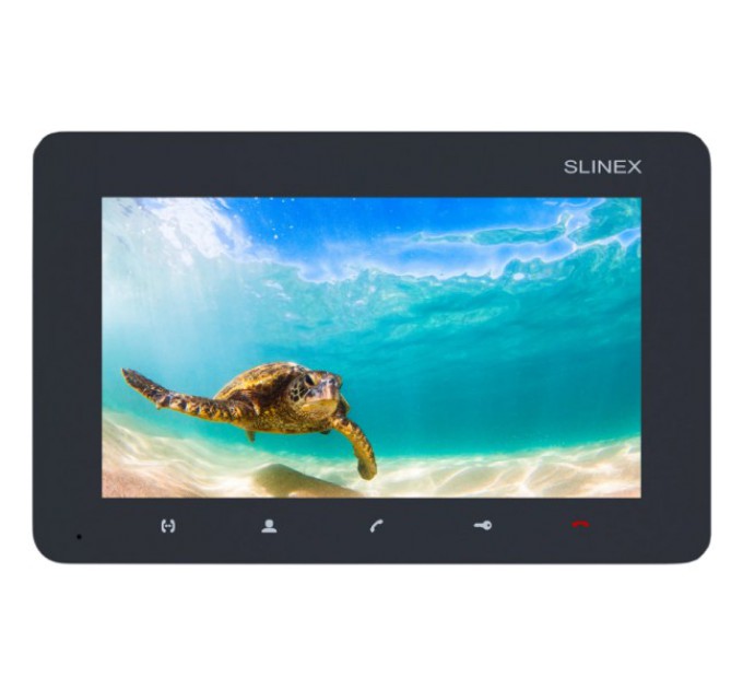 Відеодомофон 7" Slinex SM-07M (dark grey) купити.
