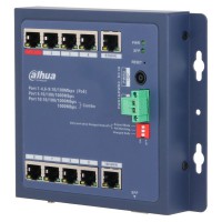 Комутатор 8 портів керований Dahua DH-CHS4110-8ET-90-F PoE Комутатор 8 портів керований Dahua DH-CHS4110-8ET-90-F PoE