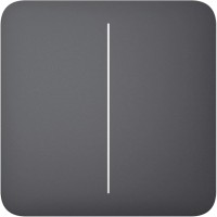 Кнопка двоклавішного вимикача Ajax SoloButton (2-gang) [55] graphite кнопка