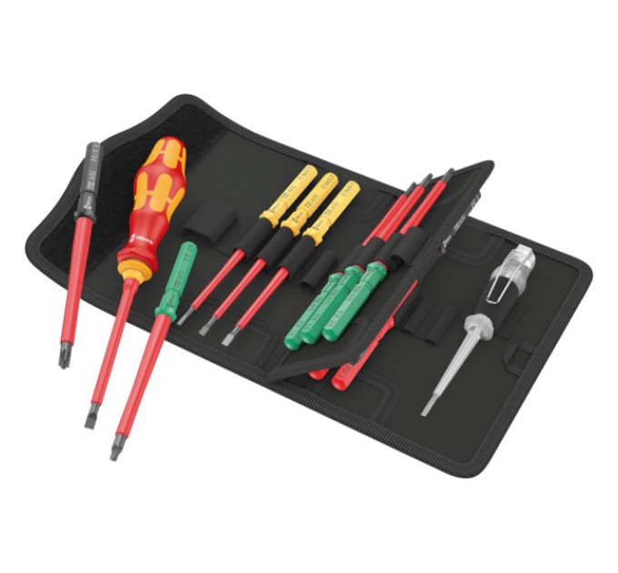 Викрутка зі змінними насадками WERA Kraftform Kompakt VDE 16 Universal 1 TIE (05006607001) купити.