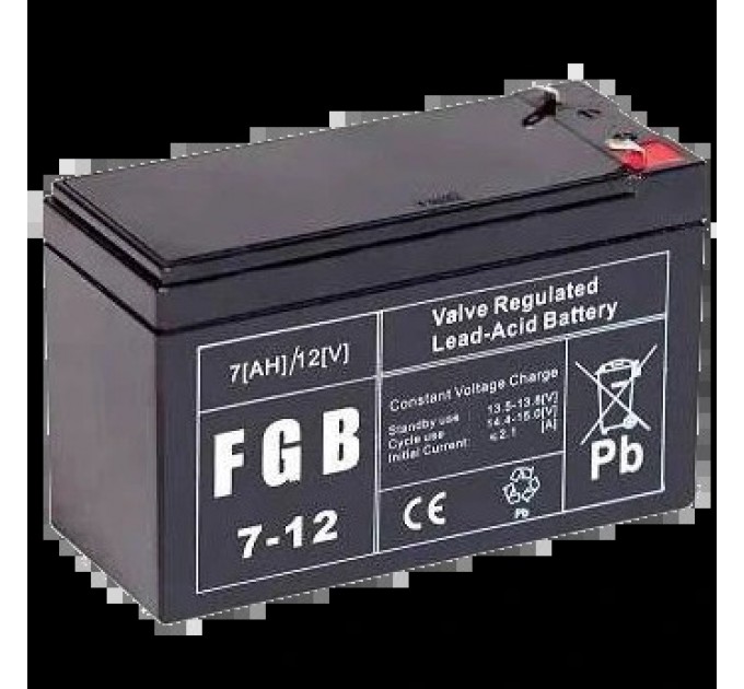 Акумулятор FGB 7-12 12V 7Ah