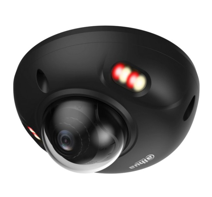 IP відеокамера Dahua DH-IPC-HDBW3649F-AS-IL-Black 6МП (2.8мм) с микрофоном купити.