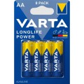 Батарейка VARTA LONGLIFE POWER AA BLI 8 шт