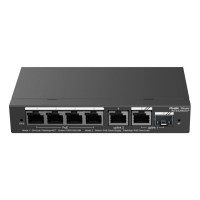 Комутатор 6 портів керований Ruijie RG-ES206GS-P PoE Комутатор 6 портів керований Ruijie RG-ES206GS-P PoE