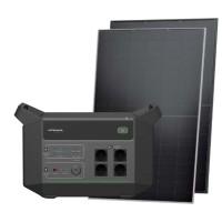 Система автономного живлення однофазна HYXiPower HYX-EA2500 + JINKO JKM445N-54HL4R-V 445 Вт