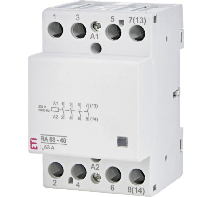 Контактор ETI RA 63-40 230V AC купити.