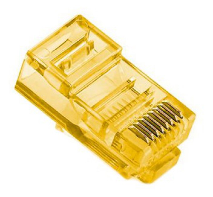 Конектор Merlion RJ-45 (упаковка 100 шт) для UTP RJ-45 купити.