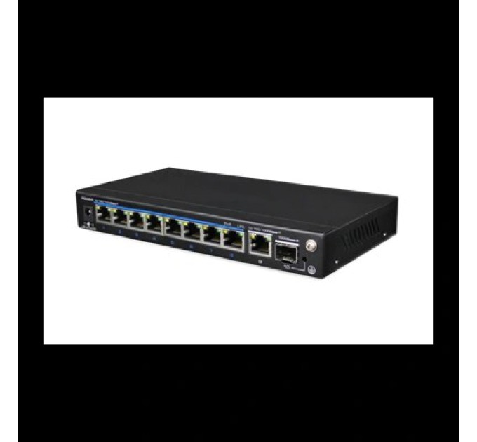 8-портовий Full Gigabit PoE Ethernet UTEPO UTP3-GSW0802-TSP120